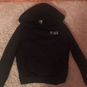 Hoodie with fuzzy hood